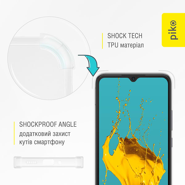 Фото - Чохол для смартфону Piko Shockproof for Xiaomi Redmi 10C (1283126555398)