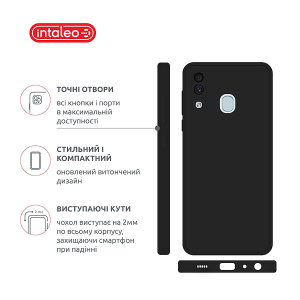 Фото - Чохол для смартфону Intaleo SoftShell for Samsung Galaxy A30 (1283126562709)
