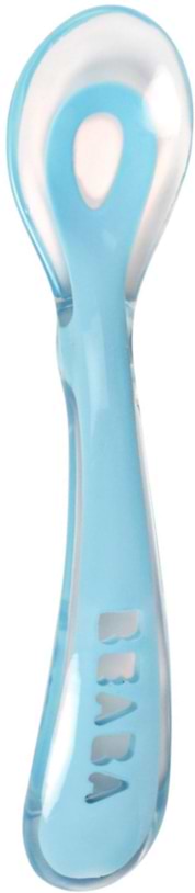 Детская ложечка Beaba силиконовая эргономическая 2 года Blue (913426)