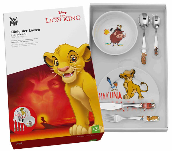 Фото - Набор детский WMF 1286049964 LION KING 6 пр.