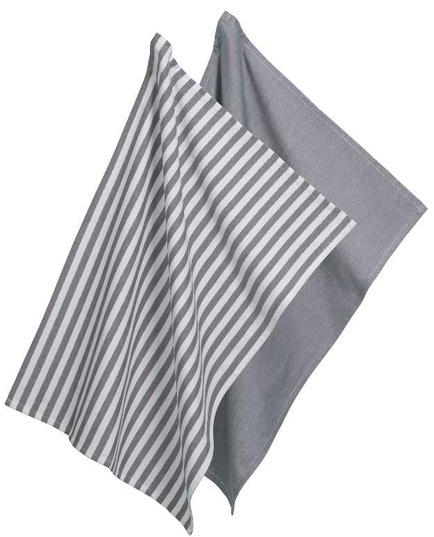 Набір рушників Kela Caja темно-сірі 70x50 см 2 шт. (12873)