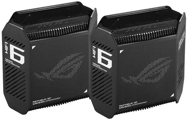 Фото - MESH-система WiFi6 Asus ROG Rapture GT6 Black (2-pack)