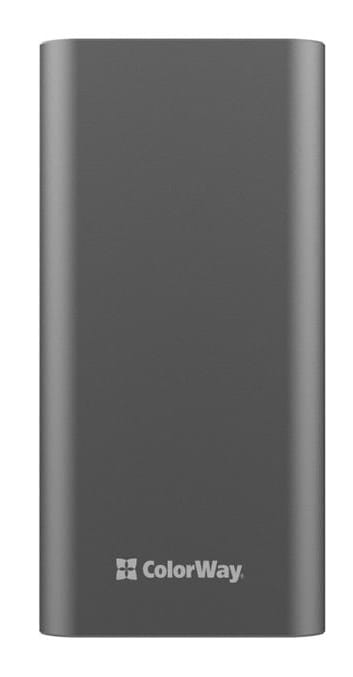 Батарея мобильная Colorway 20000mAh Gray (CW-PB200LPH3GR-PDD) - Фото 1