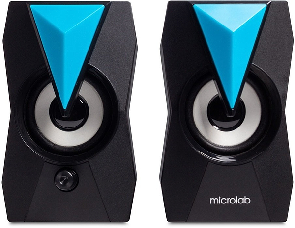 Фото - Комп'ютерна акустика компактна 2.0 Microlab 2.0 B-22,USB Black (B-22)