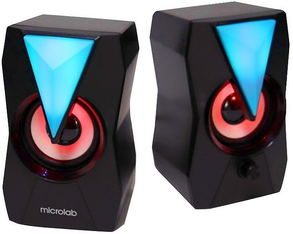 Фото - Комп'ютерна акустика компактна 2.0 Microlab 2.0 B-22,USB Black (B-22)