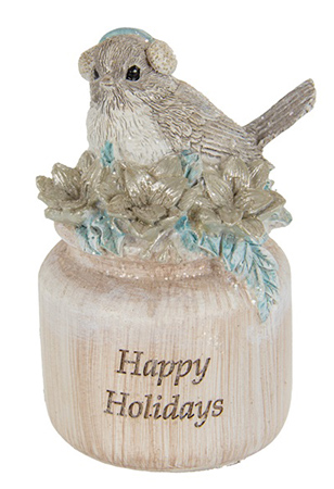 Ємність для сипучих Lefard Пташка 7х10,5 см (192-281)