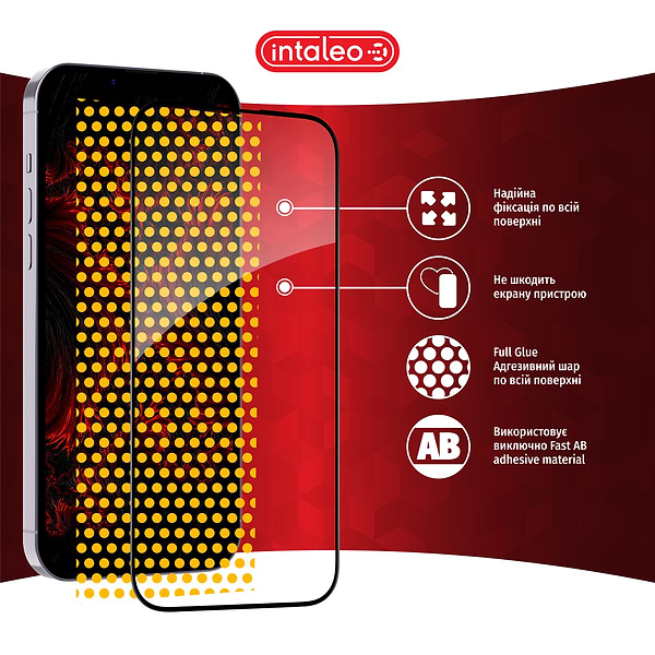 Фото - Захисне скло для смартфону Intaleo Full Glue for Apple iPhone 14 Pro (1283126542084)