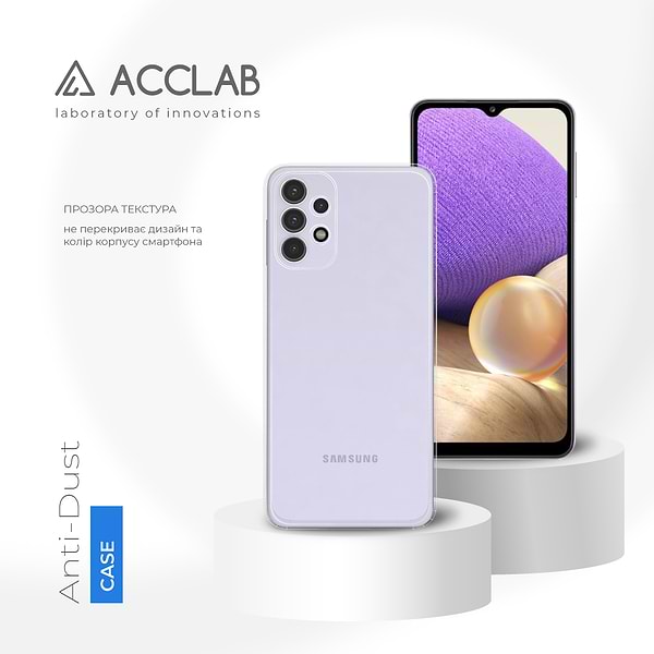Фото - Чохол для смартфону ACCLAB Anti Dust for Samsung Galaxy A32 5G (1283126553257)