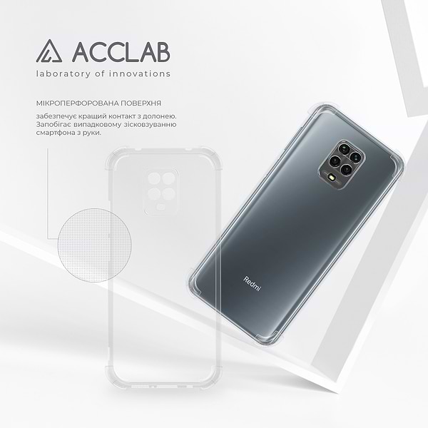 Фото - Чохол для смартфону ACCLAB Shockproof for Xiaomi Redmi Note 9S (1283126554216)