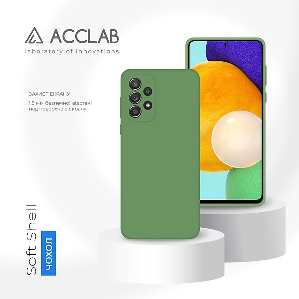 Фото - Чохол для смартфону ACCLAB SoftShell for Samsung Galaxy A72 (1283126560842)