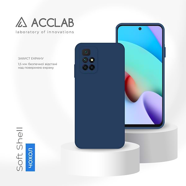 Фото - Чохол для смартфону ACCLAB SoftShell for Xiaomi Redmi 10 (1283126561665)