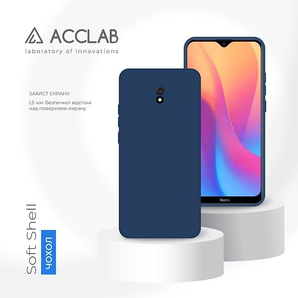 Фото - Чохол для смартфону ACCLAB SoftShell for Xiaomi Redmi 8A (1283126561900)
