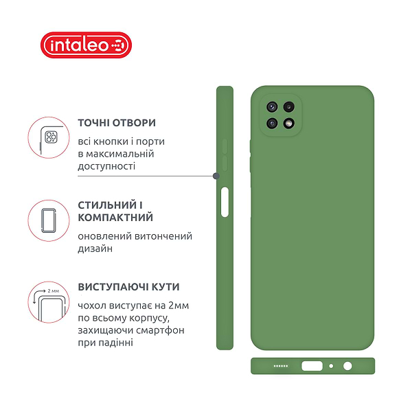 Фото - Чохол для смартфону Intaleo SoftShell for Samsung Galaxy A22 5G (1283126562600)