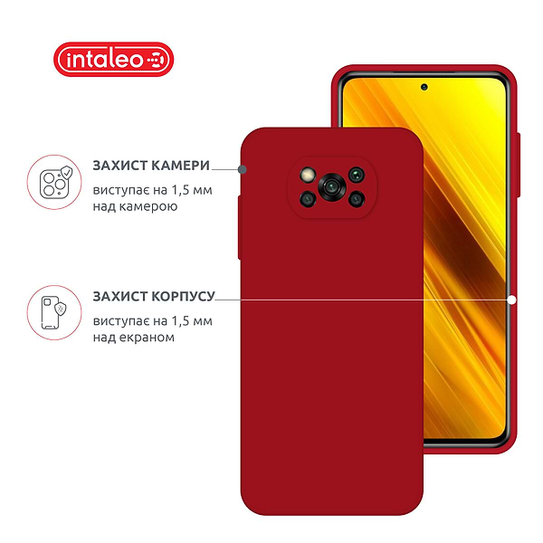 Фото - Чехол для смартфона Intaleo SoftShell for Xiaomi Poco X3 (1283126563829)