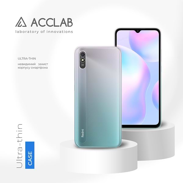 Фото - Чохол для смартфону ACCLAB TPU for Xiaomi Redmi 9A (1283126566035)