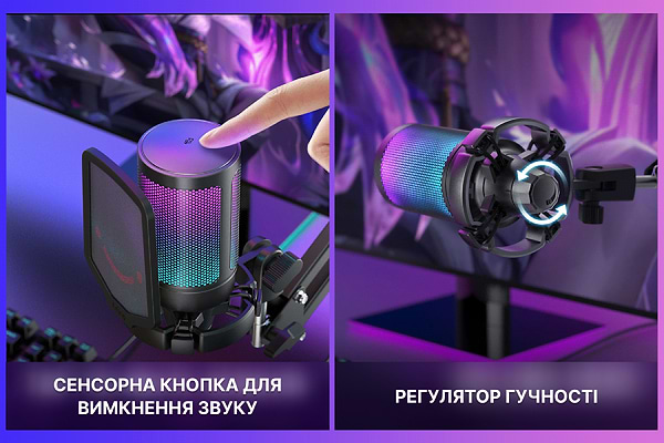 Фото - Микрофон для компьютера проводной Fifine A6T