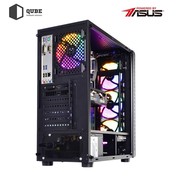 Фото - Уценка - Системный блок QUBE QB i5 11400F GTX 1660 TI 6GB 1641 (i511400FGTX1660TI6GB1641)