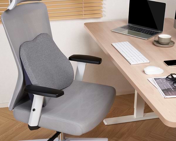 Фото - Подушка под спину OfficePro LP570G Gray