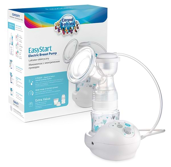 Фото - Электрический молокоотсос Canpol babies EasyStart (12/201)