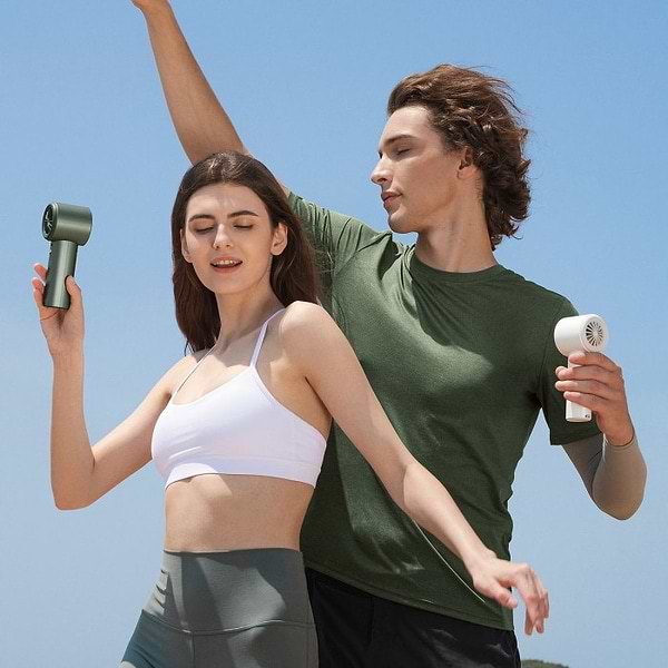 Фото - Вентилятор портативний Jisulife Handheld Fan Pro1 White