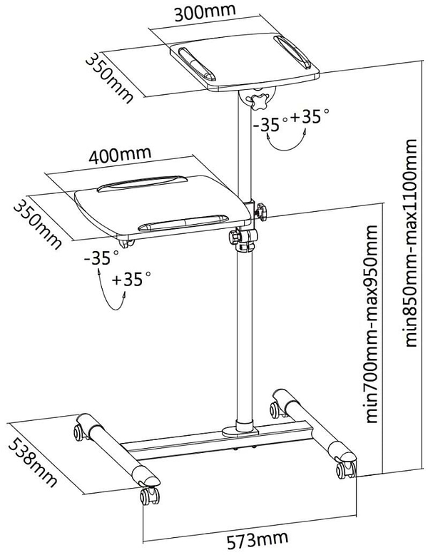 Фото - Стол для ноутбука ITECHmount TS-6