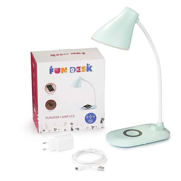 Фото - Настільна лампа FunDesk LC6 Mint
