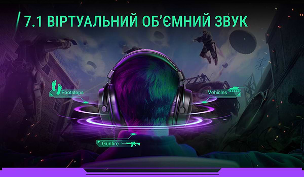 Фото - Гарнітура дротова ігрова Fifine H9 Black