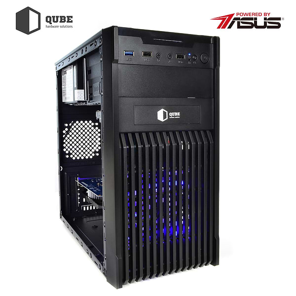 Фото - Системний блок QUBE QB i3 12100F GT 1030 2GB 81 (i312100FGT10302GB81)