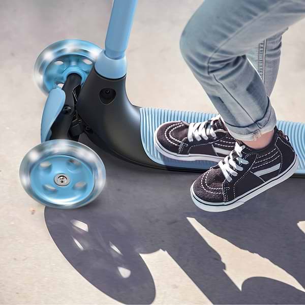 Фото - Трёхколёсный самокат YVolution YGlider Kiwi Синий (Y101257)