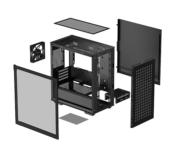 Фото - Корпус Deepcool CH370 Black (R-CH370-BKNAM1-G-1) без БП