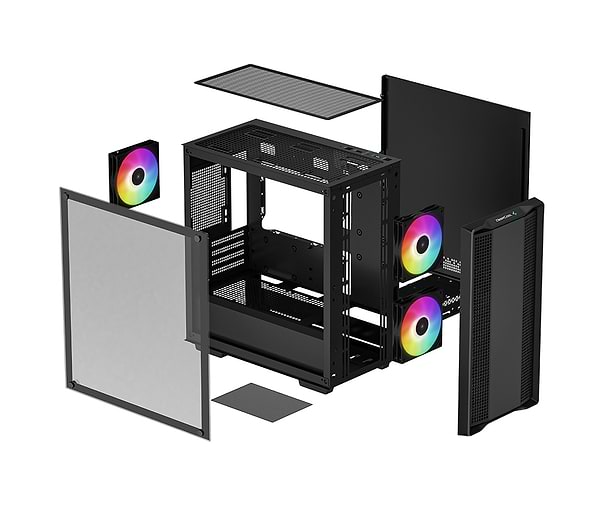 Фото - Корпус Deepcool CC360 ARGB (R-CC360-BKAPM3-G-1) без БЖ