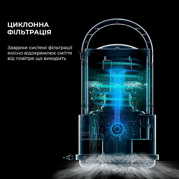 Фото - Пилосос для сухого прибирання без мішка Deerma Vacuum Cleaner TJ200