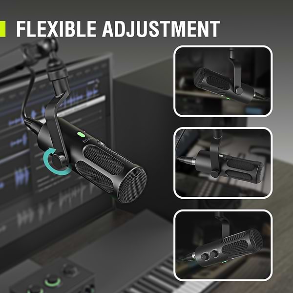 Фото - Мікрофон до комп'ютера Fifine Tank 3 USB/XLR Black