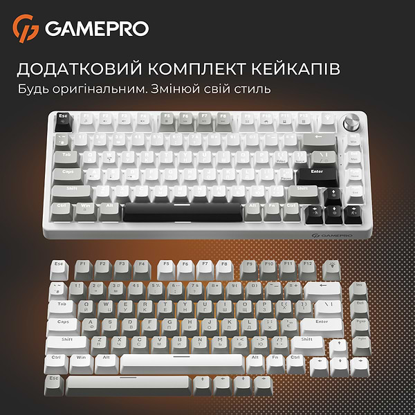 Фото - Клавиатура проводная игровая GamePro Genesis Silverlight  (MK126)
