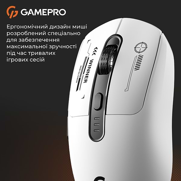 Фото - Миша бездротова GamePro Genesis Winner Wireless White (GM079W)