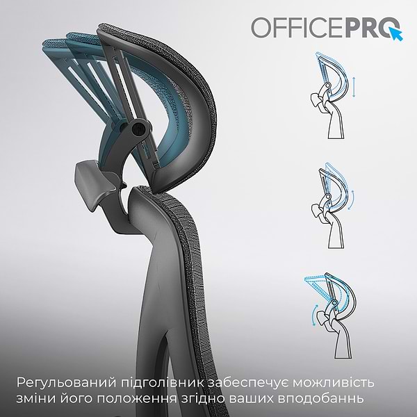 Фото - Кресло офисное OfficePro Elite Black (OC950B)