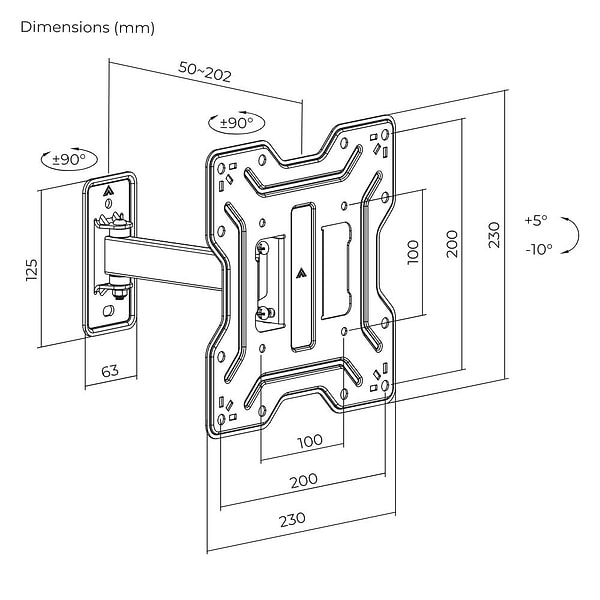 Фото - Кріплення для телевізора iTECH LCD222