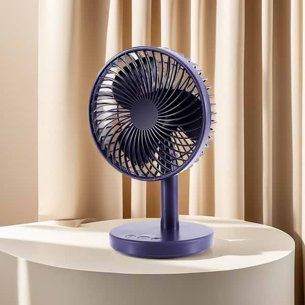 Фото - Вентилятор настільний Jile Desktop small fan 01 Dark Blue (1146683)