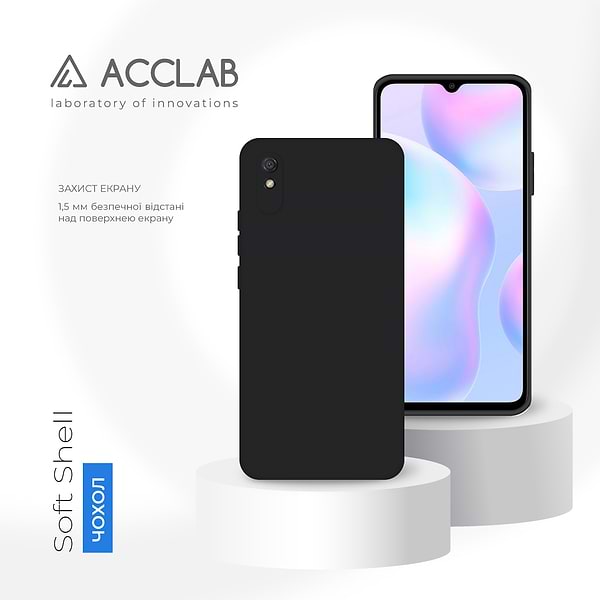 Фото - Чохол для смартфону ACCLAB SoftShell for Xiaomi Redmi 9A (1283126552991)