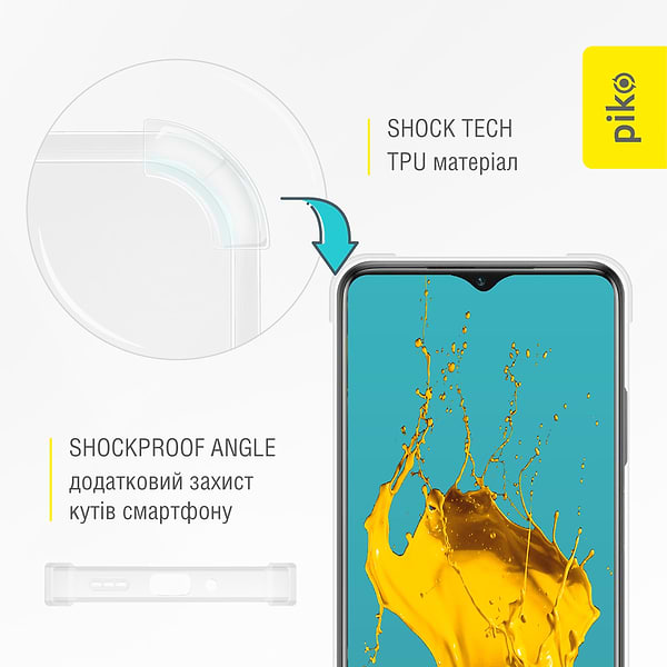 Фото - Чохол для смартфону Piko Shockproof for Xiaomi Poco M3 (1283126555374)