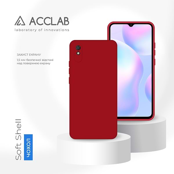 Фото - Чохол для смартфону ACCLAB SoftShell for Xiaomi Redmi 9A (1283126557538)