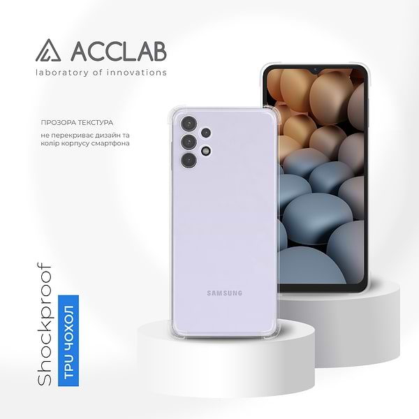 Фото - Чехол для смартфона ACCLAB Shockproof for Samsung Galaxy A32 5G (1283126565533)
