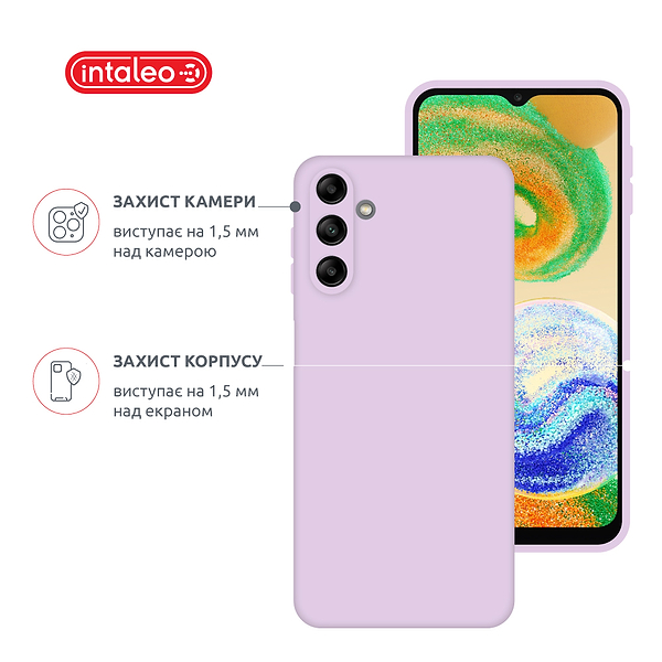 Фото - Чохол для смартфону Intaleo SoftShell for Samsung Galaxy A04S Violet (1283126567179)