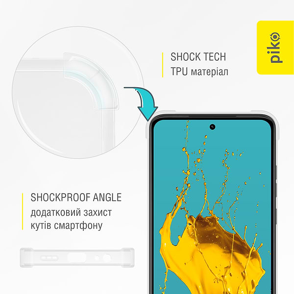 Фото - Чохол для смартфону Piko Shockproof for Moto G84 (1283126587610)