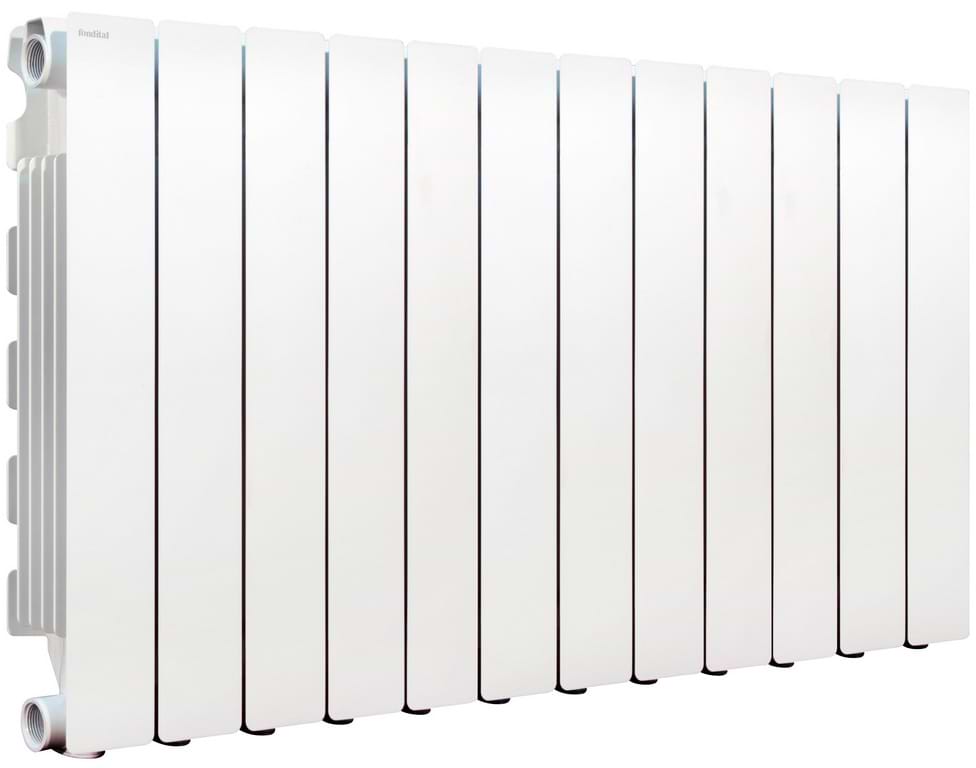 Радиатор отопления Fondital BLITZ SUPER B4 500/100 White RAL9010  16 атм 12 секція  (46239)
