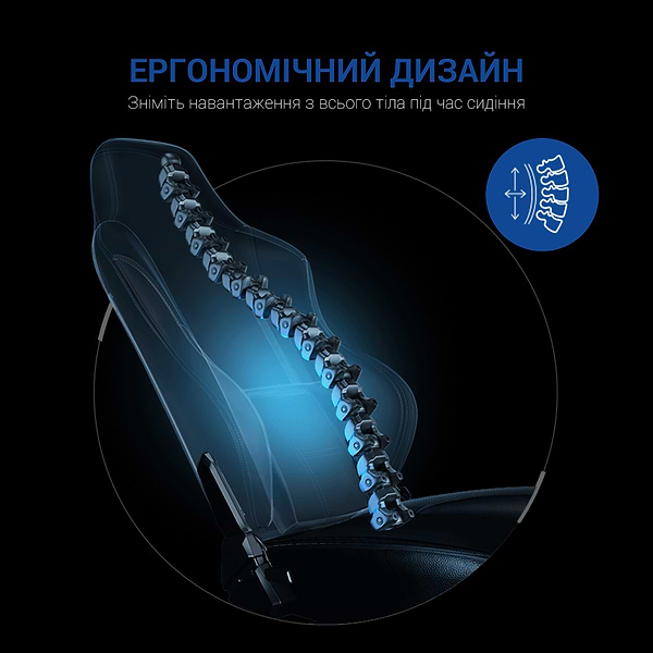 Фото - Кресло для геймеров Anda Seat Luna Size L Black/Blue PVC (AD18-44-BS-PV)