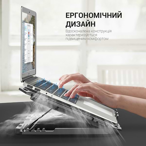 Фото - Подставка под ноутбук охлаждающая GamePro CP485 Black