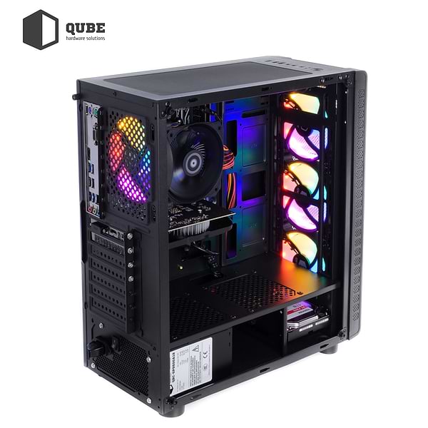Фото - Системный блок QUBE QB i3 10100F GTX 1650 4GB 164Win (i310100FGTX16504GB164Win)