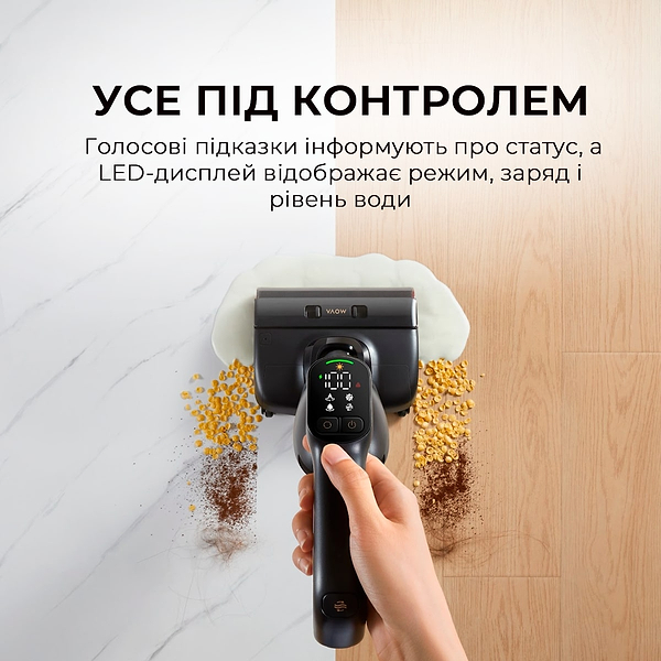 Фото - Пилосос ручний миючий Mova M10 Black (HMH15A)