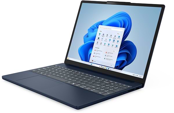 Фото - Уценка - Ноутбук Lenovo IdeaPad Slim 3 15IRH10 (83K100DQRA) Cosmic Blue